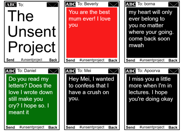 Exploring the Unsent Project: A Journey Through Emotion and Expression unsent project