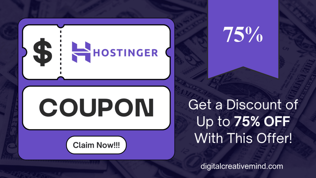 hostinger domain coupon